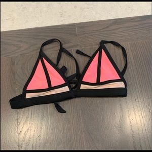 triangle bikini top